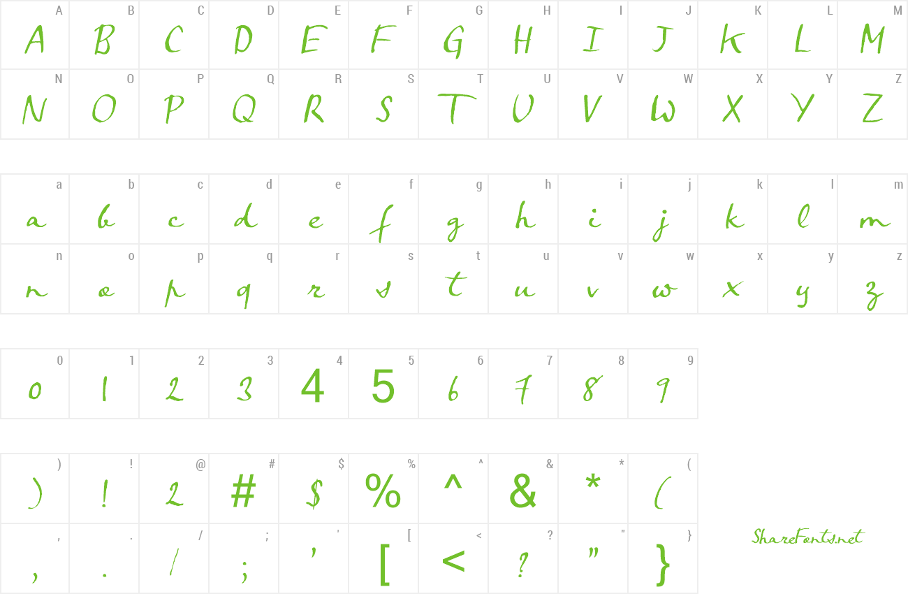 Font Crowfeather Script preview